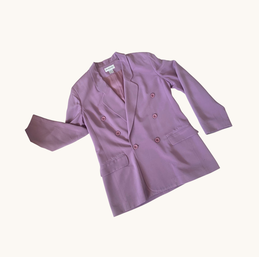 vintage 90's silk blazer